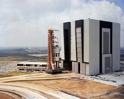 APOLLO 11  Saturn V facilities Test Vehicle Rollout #1 ENHANCED Prints