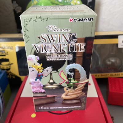 Pokemon Re-Ment Figur Mew Swing Vignette