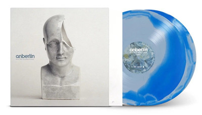 ANBERLIN Never Take Friendship Personal CYAN/BABY BLUE OPAQUE 2LP IN HAND