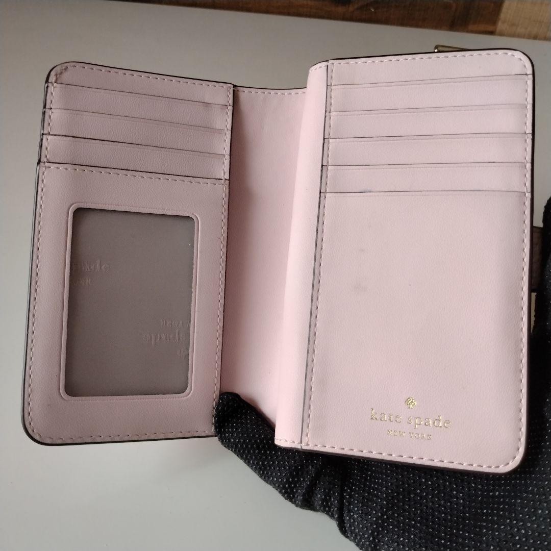 Kate Spade bifold wallet pink thumbnail 8