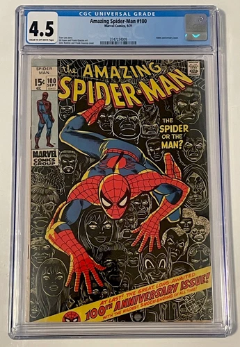 Amazing Spider-Man #100 (1971) CGC 4.5 Anniversary Issue Marvel