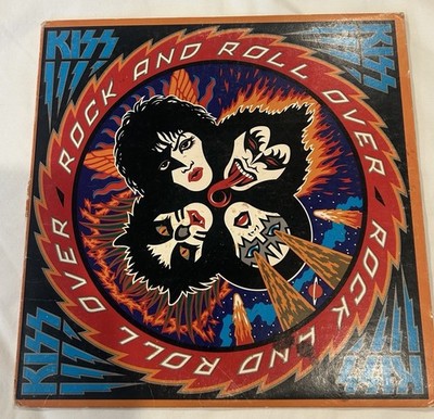KISS Rock And Roll Over Vinyl Lp 1976 Casablanca Records G+ Cond. NBLP 7037