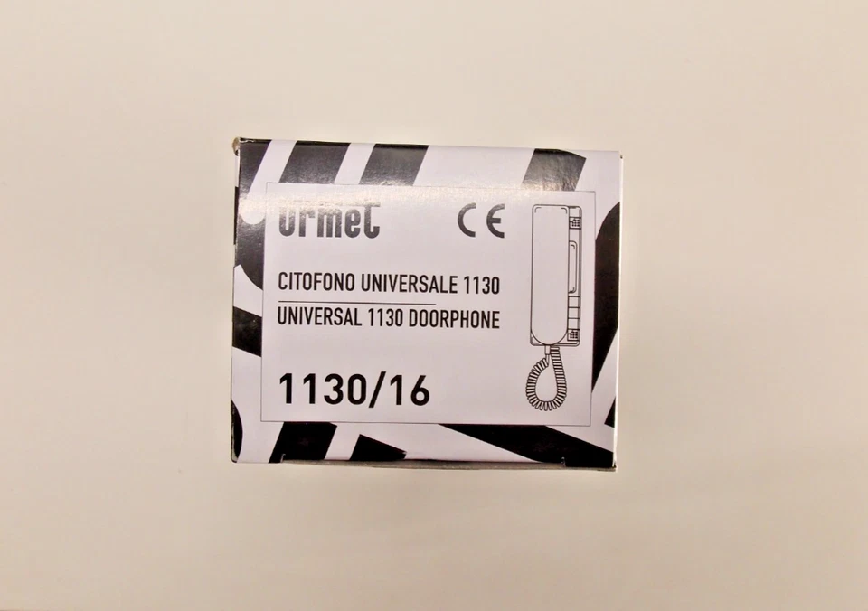1130/16 URMET CITOFONO UNIVERSALE ELETTRONICO MECCANICO COMPATIBILE 1130/1 - Immagine 2 di 4