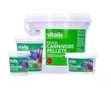 Vitalis Rift Lake Red Cichlid Pellet Food Small Sinking Fish Tank Aquarium New