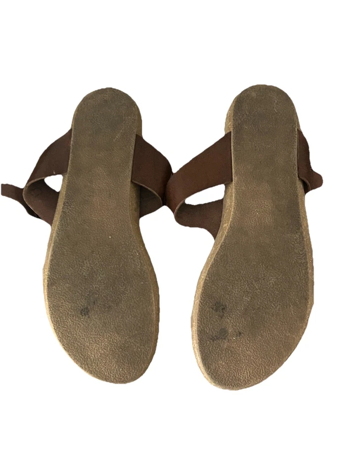 Blowfish Women Brown Barro Thong Sandals/shoes Adjustable Slip On Size 8.5 - Image 3 of 3