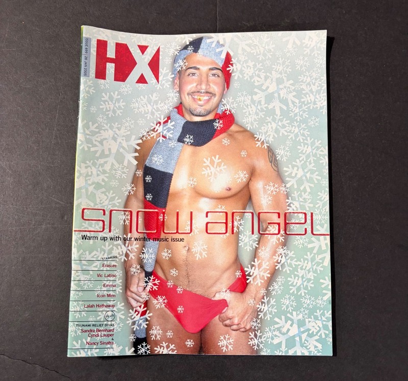 VINTAGE HX MAGAZINE 28 JANUARY 2005 NY GAY INTERTEST