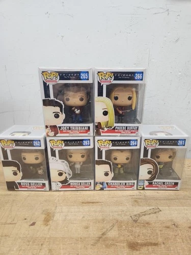 Lot of 6 Funko Pop! Television Figures Friends TV Series