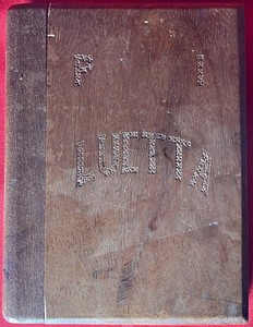 Sailor's Valentine Philippine Islands Bookshelf Keepsake Box - SHIPS FREE !