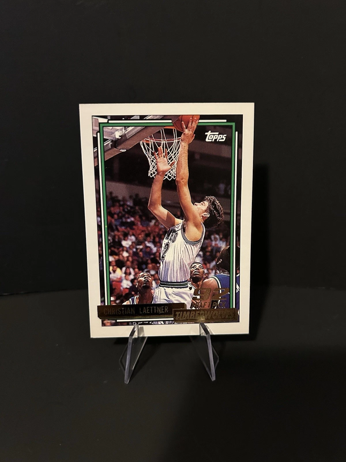 Christian Laettner trading card