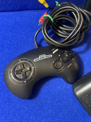 SEGA GENESIS WITH 11X GAMES SONIC ARCADE POWER STICK TESTED **SEE DESCRIPTION** - Picture 6 of 22