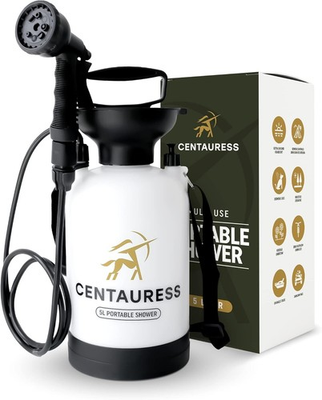 #ad Centauress Portable Camping Shower Pump w Safety Valve 45 PSI Portable Sho... $44.59