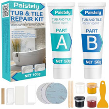 Shower Tray Repair Kit, Tile and Shower Repair Kit, Bathtub Repair, UK