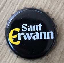 Capsule  Biére,   Couleur Noire ,  St Erwann Bretagne 