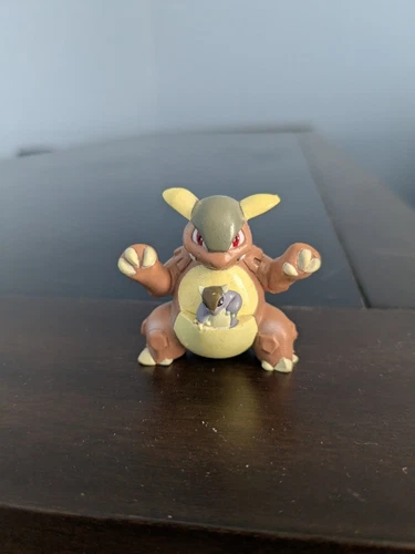 Vintage TOMY Pokemon KANGASKHAN Mini Figure Nintendo CGTSJ Toy Collectible