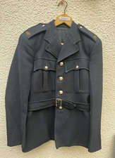 Vintage Obsolete Queen's Crown HMP Prison Officer Wool Tunic-34" Chest