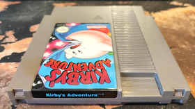 Kirby&rsquo;s Adventure Nintendo NES PAL UKV Cartridge Tested Cleaned with Sleeve