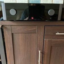 Michi P5 pre amplifier, remote, accessories and original packaging