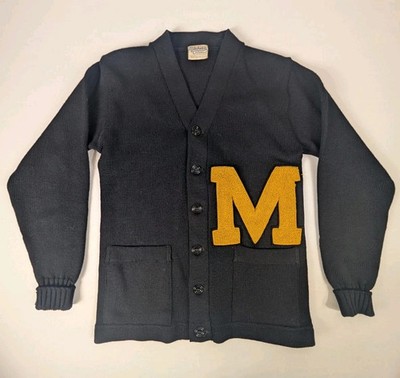 トップス T.T / Varsity Letterman Sweater Vintage 1950's University of Maryland Terps Varsity Letterman
