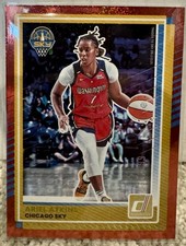 2025 Donruss WNBA Ariel Atkins Red Shimmer /399 Chicago Sky