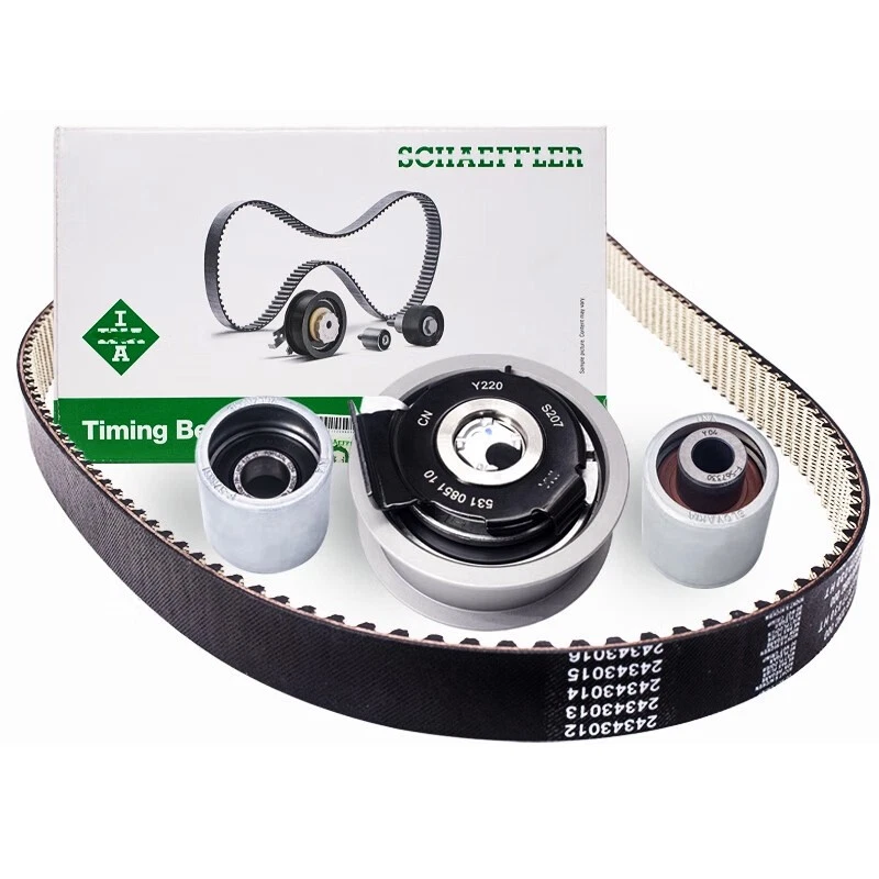 5PCS INA Timing Belt Kit For Audi A3 A4 TT VW EOS GTI Jetta Passat 2.0 2005-2014 - Image 3 of 4