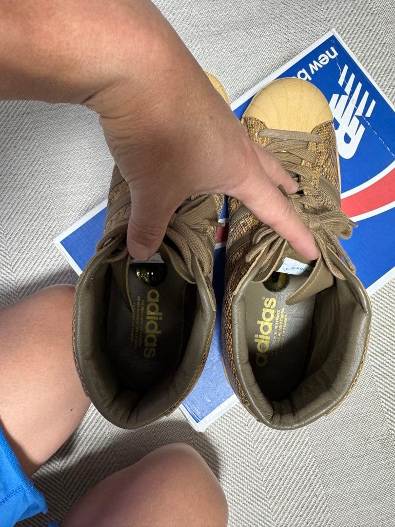 adidas Pro Model High Top Snake Python Sneakers U… - image 5