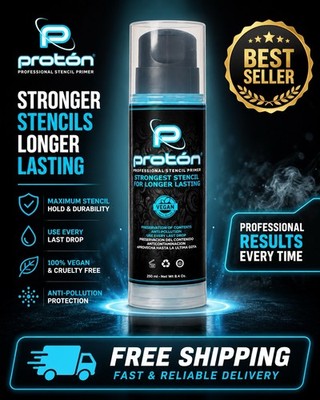 Proton Professional Stencil Primer All Colors AIRLESS SYSTEM - 250ml / 8.5 Oz