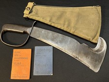 Cuchillo machete de lucha Pal Bolo leñador de la Segunda Guerra Mundial de Estados Unidos - Segunda Guerra Mundial - LC-14-B militar