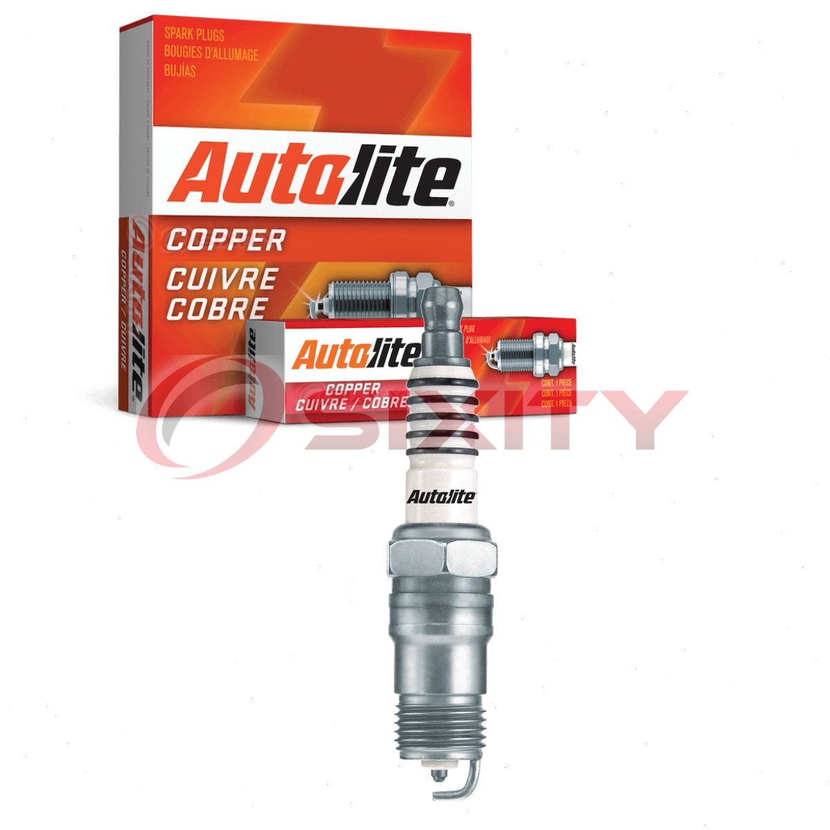 Autolite Copper Core 765 Spark Plug for BN12Y AWRF42 2238 Ignition Wire rs