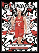 2025 Donruss WNBA #4 Caitlin Clark My House Indiana Fever