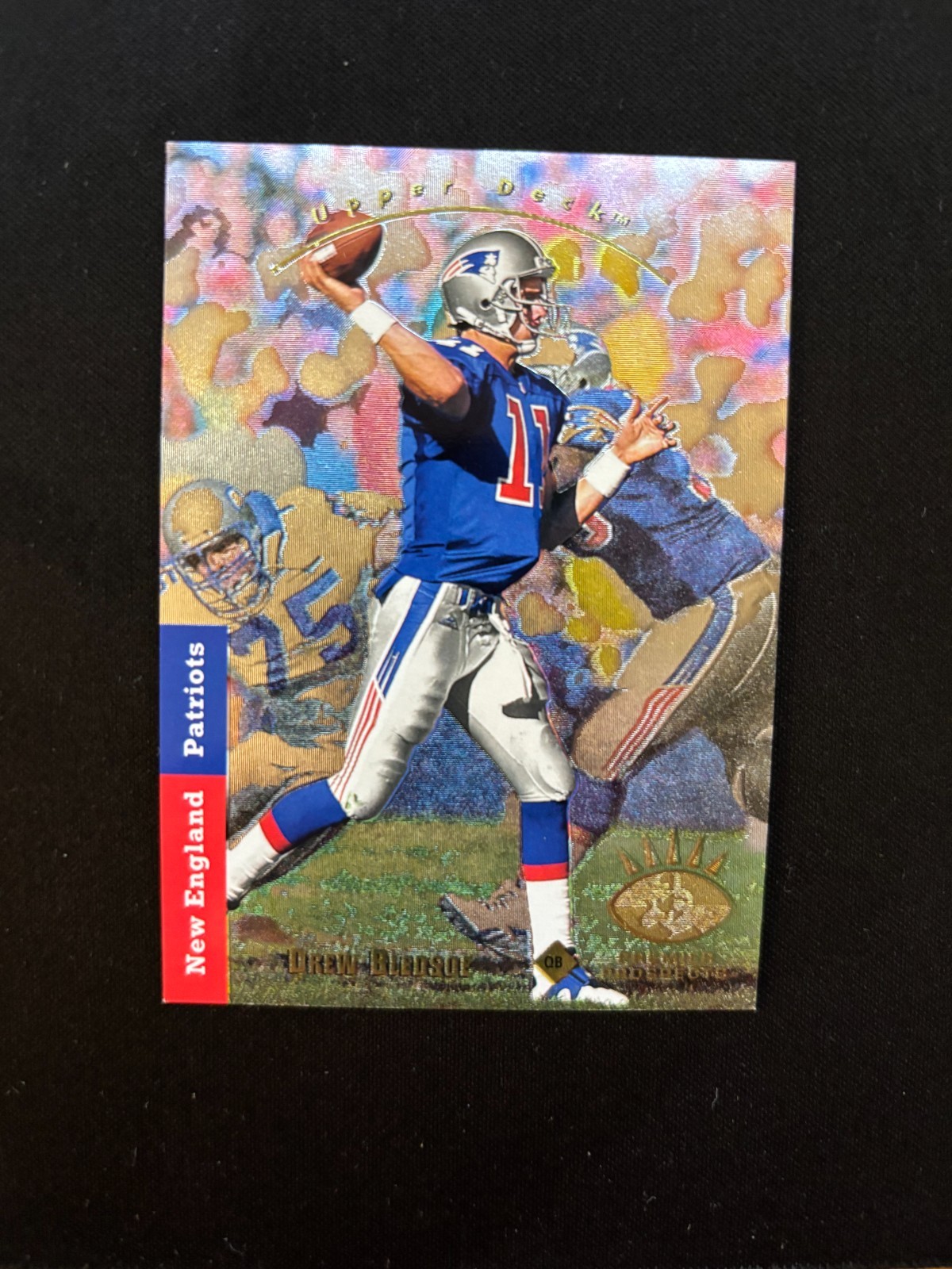 1993 Upper Deck SP Drew Bledsoe #9 🏈 || Foil Rookie Card