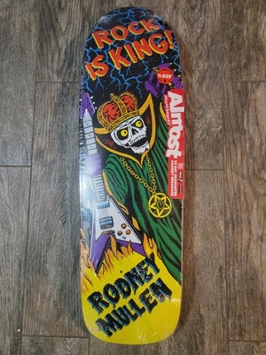 Almost/Decomposed Rodney Mullen Rock Is King Reissue Deck - 9.625 x 31.8