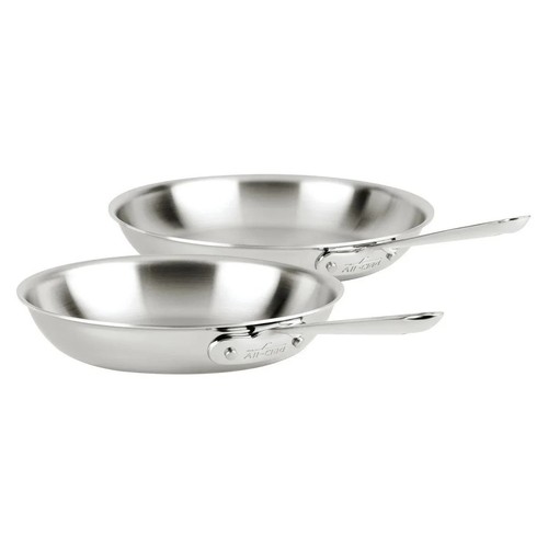All-Clad D3 Stainless Steel Fry Pan - Thumbnail 2