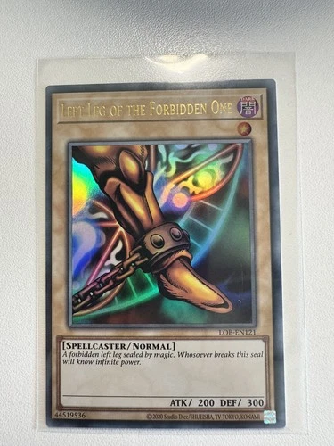 Left Leg of the Forbidden One LOB-EN121 – Ultra Rare – Legend of Blue Eyes