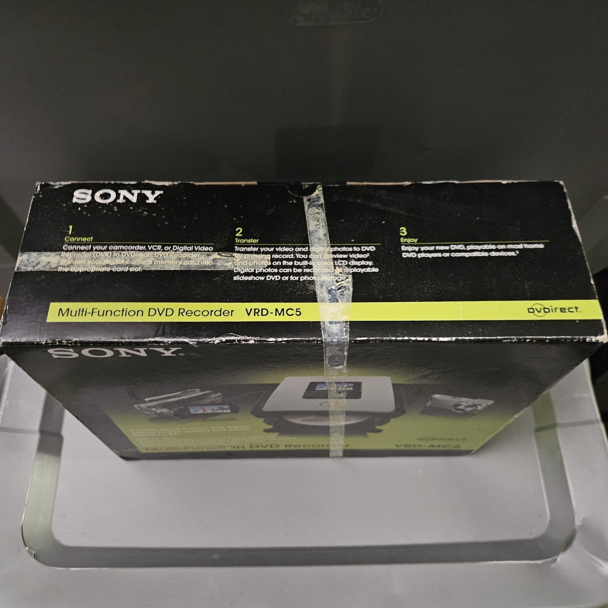 Sony DVD Recorder VRD-MC5 Multi-Function Bundle DVD-R Tested