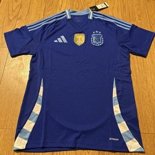 Argentina National Team Away Jersey Adidas Replica Messi WC XL New