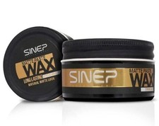 Matte Hair Wax Strong Hold Sinep Professional Natural Finish Styling Paste