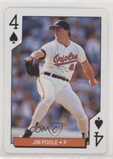 1994 US Playing Card Bicycle Baltimore Orioles Box Set Jim Poole #4S 0t2