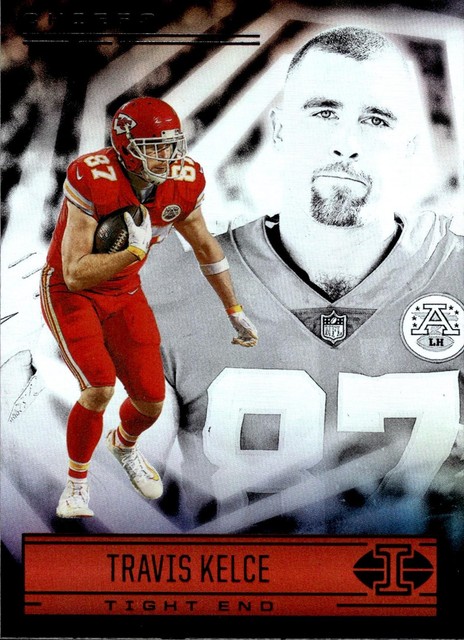 2021 Panini Illusions Travis Kelce #25 Base Card NFL