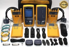 Fluke Networks DSX2-5000Qi CFP-QUAD Certifiber Pro SM MM Fiber Cat6a DSX2-5000