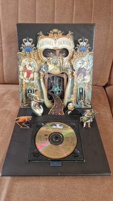 Michael Jackson Dangerous 1st Edition 3D POP UP BOX SEE IMAGES RARE COLLECTOR 