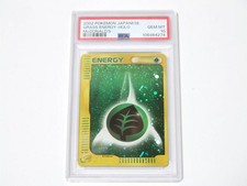 PSA 10 Gem Mint 2002 McDonald's Pokémon Grass Energy Holo Card