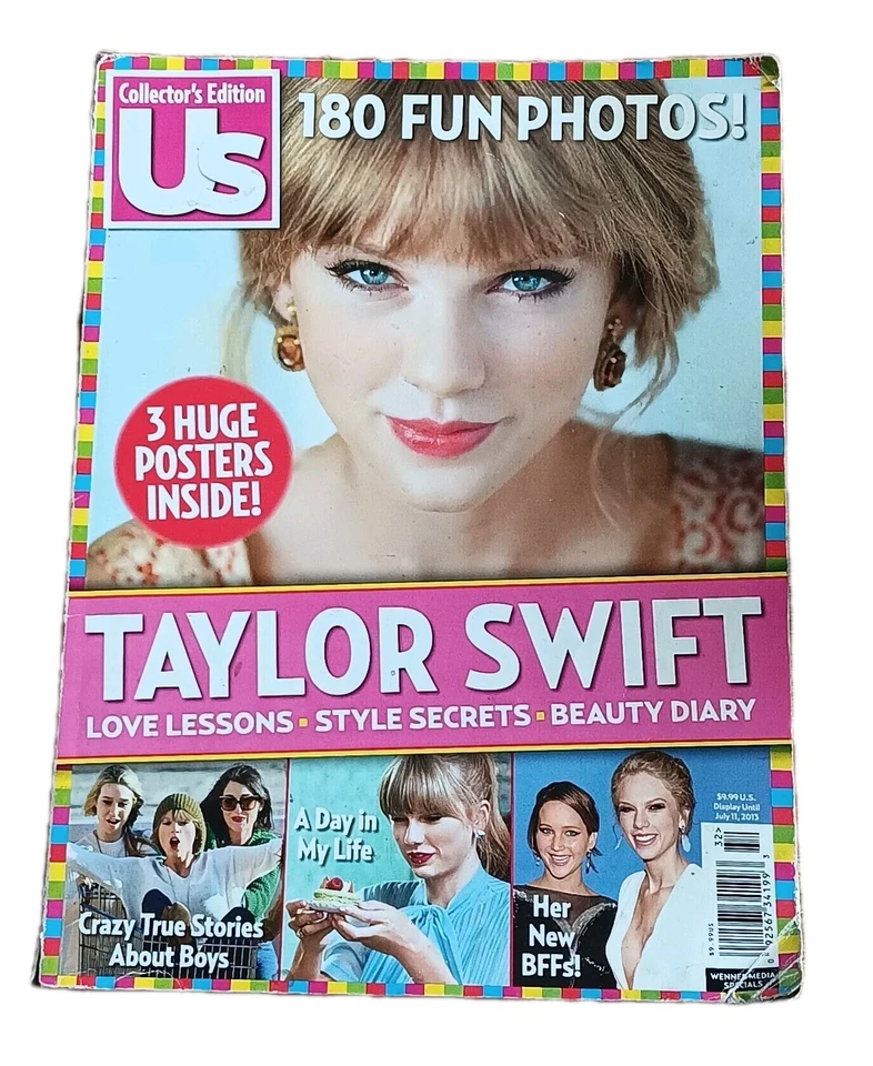 US Weekly Magazine Taylor Swift Special Collector's Edition 2013 Posters Intact - Image 2 of 4