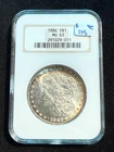 1886 MORGAN DOLLAR NGC MS 63 011