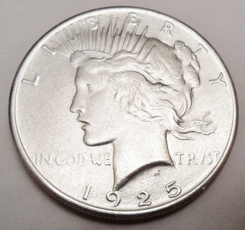1925 S PEACE DOLLAR  *90% SILVER*  *XF - EXTREMELY FINE*