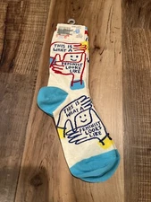BlueQ Socks - Womens “This Is What A Feminist Looks Like”