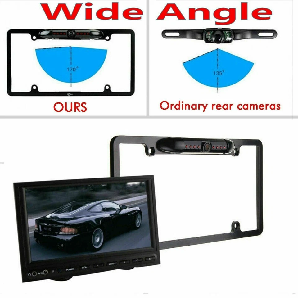 НОМЕРНОЙ ЗНАК ВИД СЗАДИ / РЕВЕРС / РЕЗЕРВНАЯ КАМЕРА ДЛЯ JENSEN CAR689 - Изображение 2 из 4