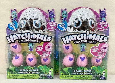 NEW Hatchimals Season 2 Burtle CollEGGtibles  - 4 Pack + Bonus, Set of 2
