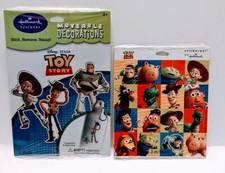 Hallmark Toy Story Stickers and Moveable Decorations Lot of 2 NEW and SEALED