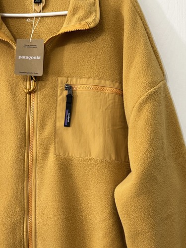 NWT! Patagonia Women’s Synchilla Fleece Full-Zip Jacket Dried Mango Size XXL - Picture 5 of 14