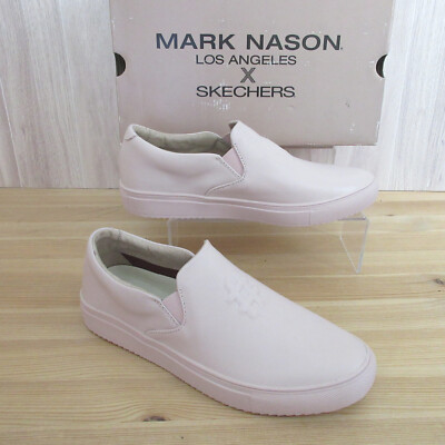 Skechers Mark Nason Razor Womens 8 Pink Leather Loafers ''Hashtag ME''